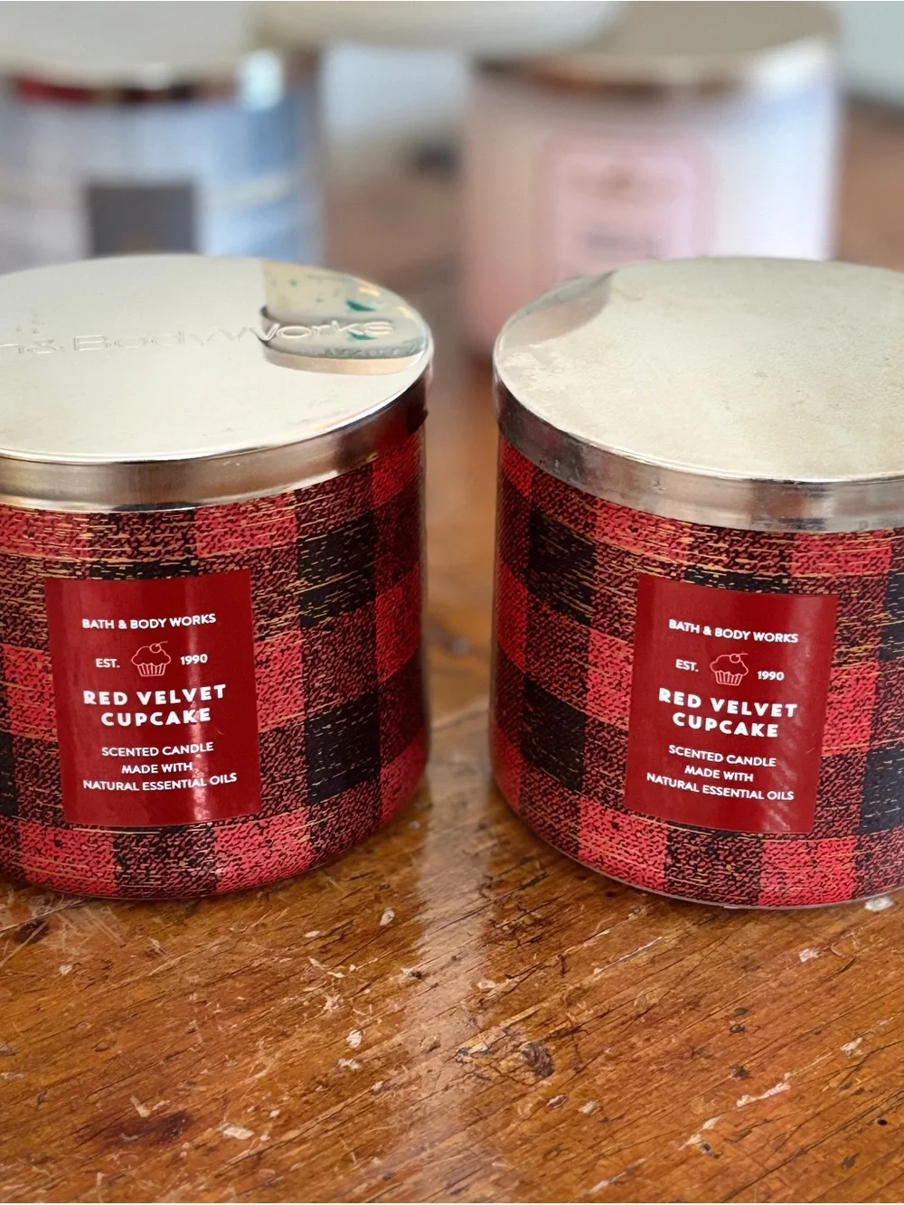 Bath & Body -White Barn Three-Wick Scented Candle Collection LOT 10